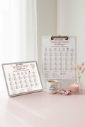 30-Day Morning Reset Challenge | Daily Habit Tracker Printable